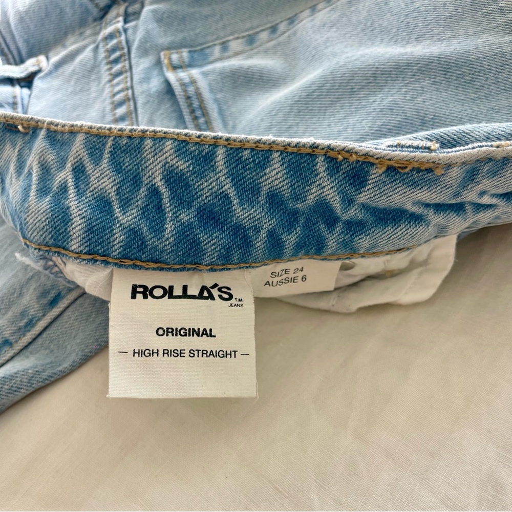 ROLLAS High Rise Straight Jean - Picture 2 of 3